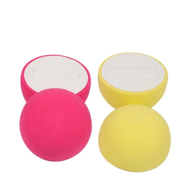 Makeup Sponge Big Cosmetic Makeup Sponge Non Latex Blot Ball Shape With Handle Makeup Sponge With Logo