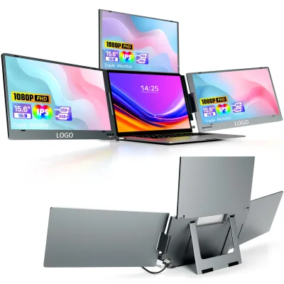 Surrounded on Three Sides, Fully in Control Your 15.6-inch Mobile Creative Station and Entertainment Command Center