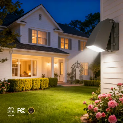 High Brightness Die-cast Aluminum Outside LED Wall Pack 5Years Warranty 40W Garden Outdoor Courtyard LED Wall Pack Light