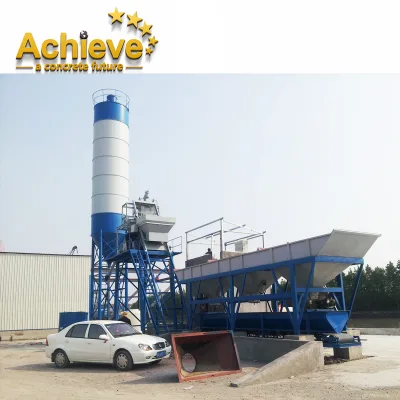 0.75 CBM Mixer Small Concrete Batching Plant Construction Machine