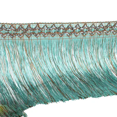 Luxury Bullion Tassel Fringe 15,20,50,80,100cm Long Latin Dress Fringe for Bags, Garment,Home Textile