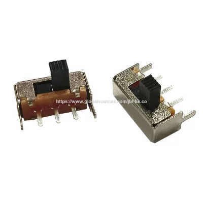 1P2T slide switch with heat-resistance material 10000 lifespan