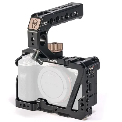 TA-T19-A Ing Sony A7C Kit a Camera Cage Provides Protective Armor for Sony A7C with Top Handle (No Camera)