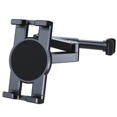 Universal Car Headrest Mount Holder for Tablet & Phone, 360 degree Rotatable Extendable Backseat iPad Holder
