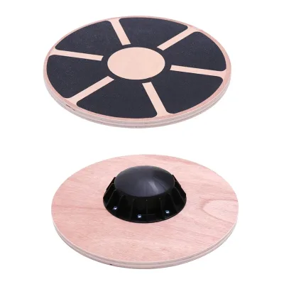 Wooden Slant Board for Fitness Training Yoga Pilates Balance Improvement-Non-Slip Durable Portable Design