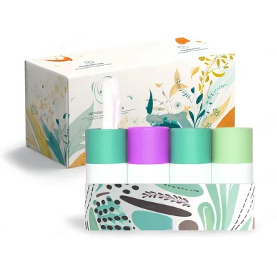 HENRICH Customized Tissue Cylinder Packaging Box 2ply 3ply Tissue Car Travel Facial Tissue Paper