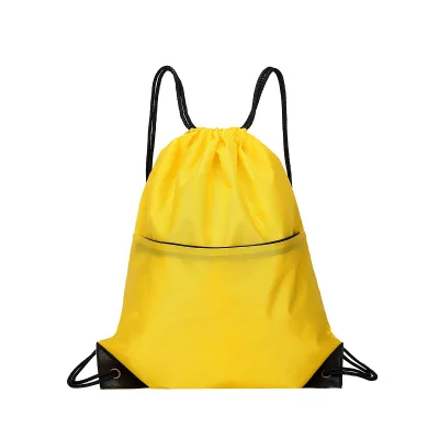 Large Capacity Custom Fashion Gym Outdoor Sports Drawstring Backpack Daypack Reusable Travel Light Waterproof 20-38L Bag
