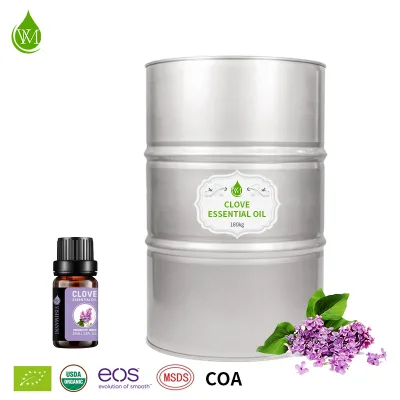 Wholesale 100% Pure Clove Essential Oil-Pure Natural Leaf & Bud Oil for Skin Care Aromatherapy-for All Skin Types-Bulk Supplier