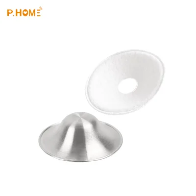 2024 Latest Design Silver Cup Breast Nursing Pads Soft Comfortable Anti-Overflow Care Perfectly Matched for Maternity Age Range