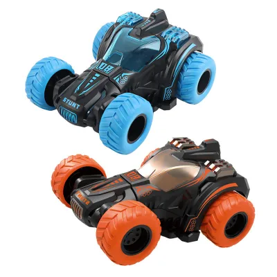 Cheap Plastic Toy Friction Stunt Car 360 Rotating Toy Car for Kids