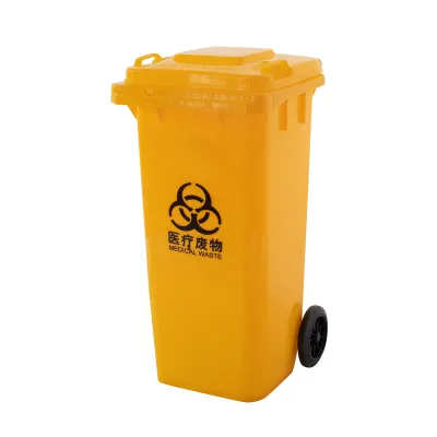 120-Liter Public Plastic Trash Can Standing Structure Medical Garbage Bin for Outdoor Dustbin Waste Zhejiang Taizhou
