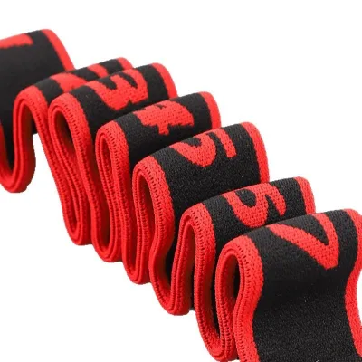 Hip Resistance Loop Elastic Band for Yoga Latin Dance Fitness-Women Children Polyester Material Shoulder Opening Muscle Tension