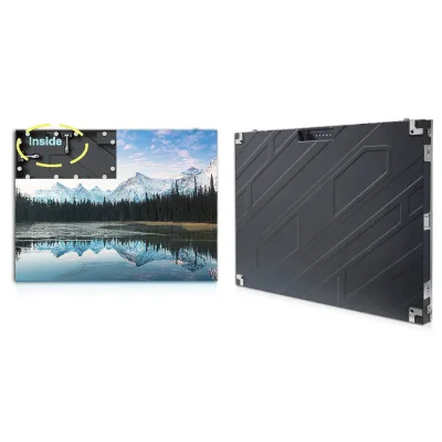 640*480mm Aluminum Waterproof Indoor 640x640 Empty Cabinet Die Casting Aluminum 640x320 Led Display Cabinet
