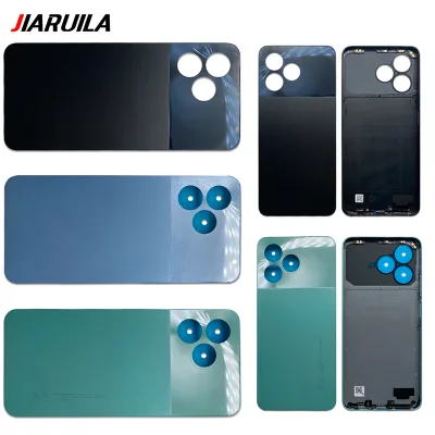 JIARUILA Back Cover for Realme Glass Battery Back Door Rear Housing Cover Replacement for OPPO Realme Phone Back Cover Wholesale