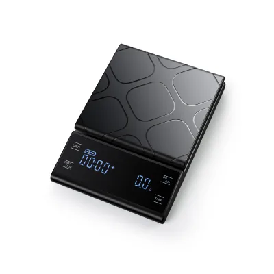 Dr.Heng DH-E70 High Quality Modern Black ABS Espresso Coffee Scale Electronic Four Smart Modes 5Kg/0.1G Eco-Friendly