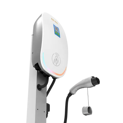 Factory OEM Customized 7KW Electric Car Charging Unit Double Plugs Floor-Mounted DC EV Charger