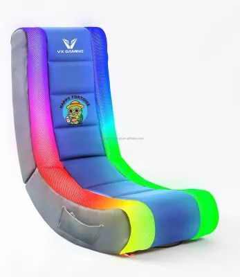 X Rocker New Arrival Foldable Leather & Fabric Gaming Chair 200 kg Capacity Executive Style Revolving Feature Built-in Speaker