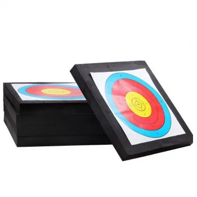 EVA Archery Target Paper with Standard Ten Ring Design for Indoor Outdoor Shooting Practice Gear