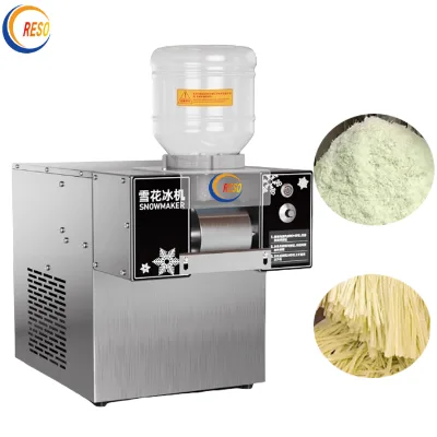 Commercial Restaurant Shaved Snowflake Ice Making Machine Shaver Flake Snow Ice Crusher Machine