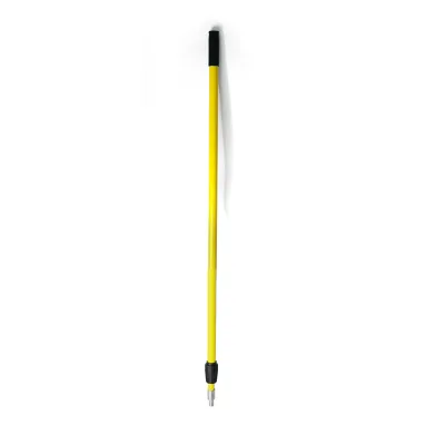 8 - 23 FT Adjustable Extendable Broom Handle Extension Pole with Universal Twist-on Metal Tip for Painting and Truck Cleaning