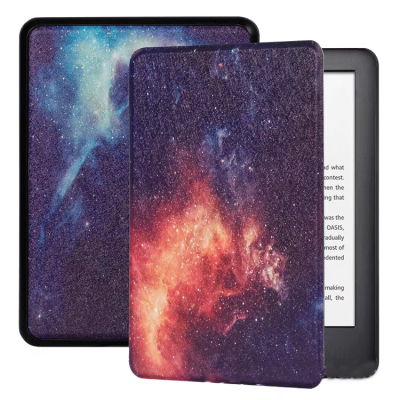 Factory Colourful Printed Leather PU Case for Amazon Kindle Paperwhite 12th 2024 Smart Cover for Kindle Paperwhite 12
