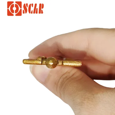 High-quality TY-6BG Brass Key Wholesale Door Key Blanks OSCRA Brand