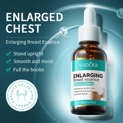 Moisturizing Nourishing Serum Improve Skin Elasticity Coconut Extract Bust Skin Care Essence for Bust Skin Smooth Tender Care