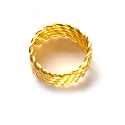 Silver Rings Braiding Hair Adjustable Jewelry Stylish Metal Trendy Natural Hair Accessories for Girls Woman
