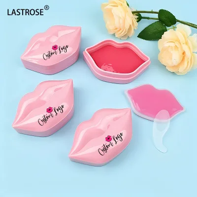 Private Label Custom Deep Moisturizing Lips  Mask Set with Hyaluronic Acid for Sensitive Skin and Dry Lips