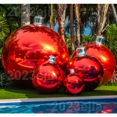 Giant Sphere Inflatable Disco Ball Lightweight Mirror Balloon Pvc Big Shiny Ball for Events and Party