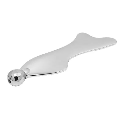 V-Shape Massage Roller Facial Massager Personal Care Gua Sha Scraping Tool for Face Lifting and Slimming