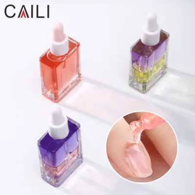 Custom Wholesale Organic Nail Care Nail Cuticle Moisturizing Soothing Repair Strengthen Growth Nail Oil Serum Dropper OEM Label