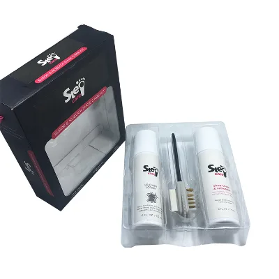Highly Effective Dr.King OEM Customizable 3-Piece Waterproof Leather Shoe Polishing Care Kit with Unisex Cleaning Liquid & Cloth