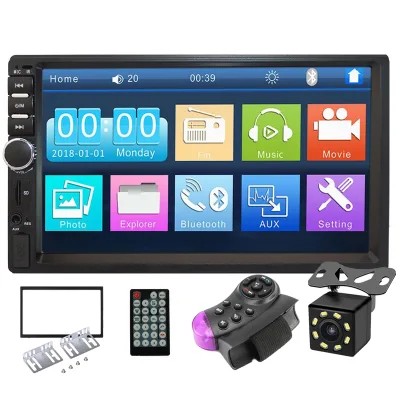 Double / 2 Din Mechless Car MP5 BT Player Factory Price