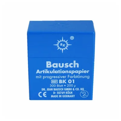 Bausch Articulating Paper 18mm*52mm Blue Dental Articulating Paper