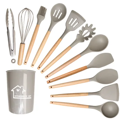 Food Grade Non-stick Eco-Friendly Silicone Turner Spatula Spoon Brand BPA Free Kitchen Cooking Utensil for Kitchen