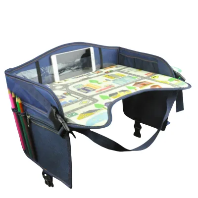 Car Interior Accessories Car Seat Organizer Kids Travel Tray for Kids in Car Seat, Stroller Stroller Compatible
