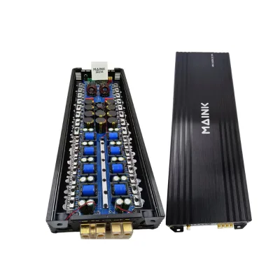 Brazilian Style 1D Car Amplifier YIYELANG MK-16000.1D SPI 16000Wrms Big Power 4-Channel Featuring Class AB D Crossovers