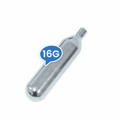 16 Gram CO2 Cartridge Food Garde 16g 8g 12g 33g for Refill Soda Machine Gas Bottle Portable CO2 Cylinder Beer Key Chargers