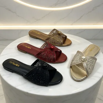 New Style Nigerian Women's Elegant Single-Toe Slippers
