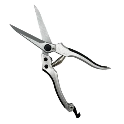 Industrial Grade Stainless Steel Bud Scissors & Flower Pruners with Anti-Slip Grip OEM & ODM Customized Support for Gardening