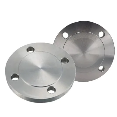 Customized Power Plant Heat Resistant Anti-rust Plate-Type Weld Neck Blind Stainless Steel Flange for Fluid Chemical Pipeline