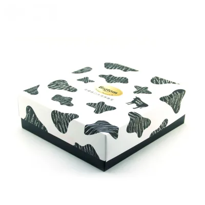 Custom Printed Recyclable Cardboard Telescope Boxes with Embossing & Matt Lamination for Ice Cream Chewing Gum & Baby Food