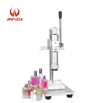 Simple Manual Perfume Bottle Crimping Machine for Small Business