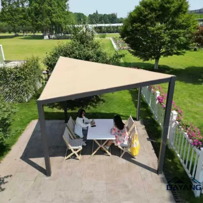 High Quality Outdoor Backyard Canopy Gazebo Anti-rain Anti-sun Leisure Pavilion for Villa Courtyard Homestay