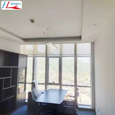Manufacturer Wholesale 3m Horizontal Semi-Shading Sunshades Modern Office Light-Transmitting Heat-Insulating Polyester Rope Home