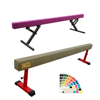 Wholesale  Good Quality FIG Balance Beam Adjustable Beam Training Gymnastics Balance Beam for Safety