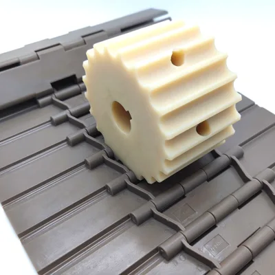 Modular Plastic Top Chain for Bottle Transporter