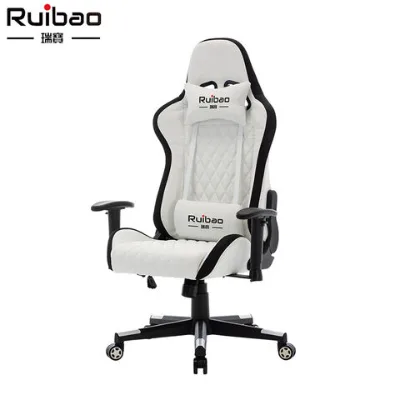 White color rgb gaming chair custom logo game Led gamer chair