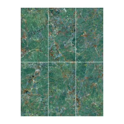 Modern Simple Luxury for Amazon Green Floor Tile 750-1500mm Glazed for Living Room Bathroom Kitchen